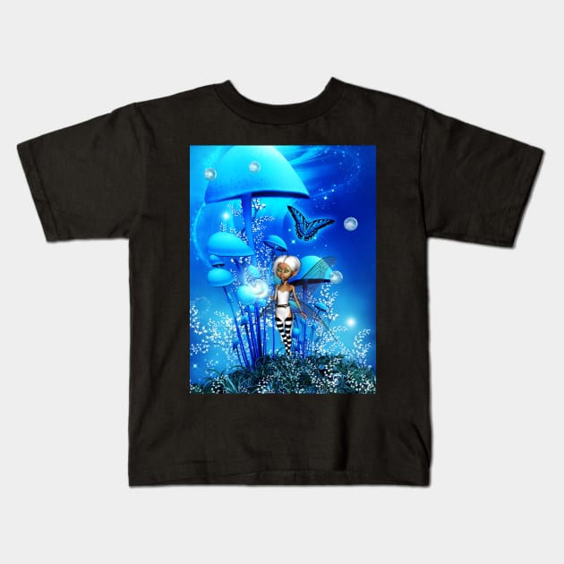 Cute playing fairy Kids T-Shirt by Nicky2342